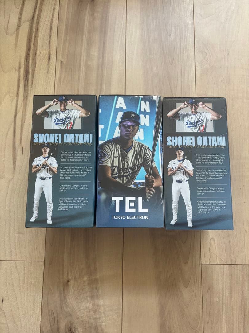 大谷翔平 ボブルヘッド ドジャース 8月27日配布 50/50 限定