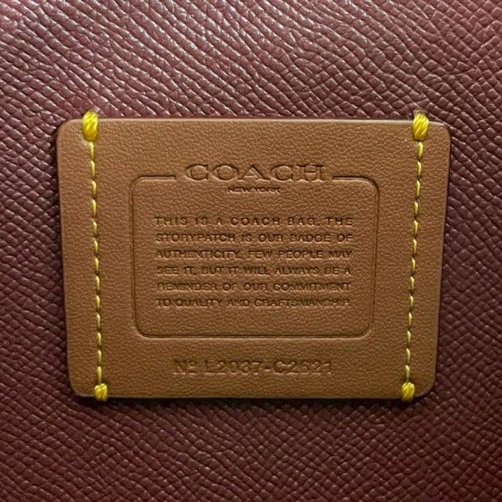 極美品 コーチ ウィロウ 2way ショルダーバッグ ビジネスバッグ レザー 黒