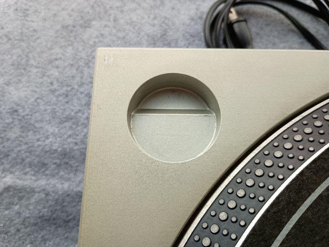 Technics SL-1200MK3D ターンテーブル シルバー カバー付き