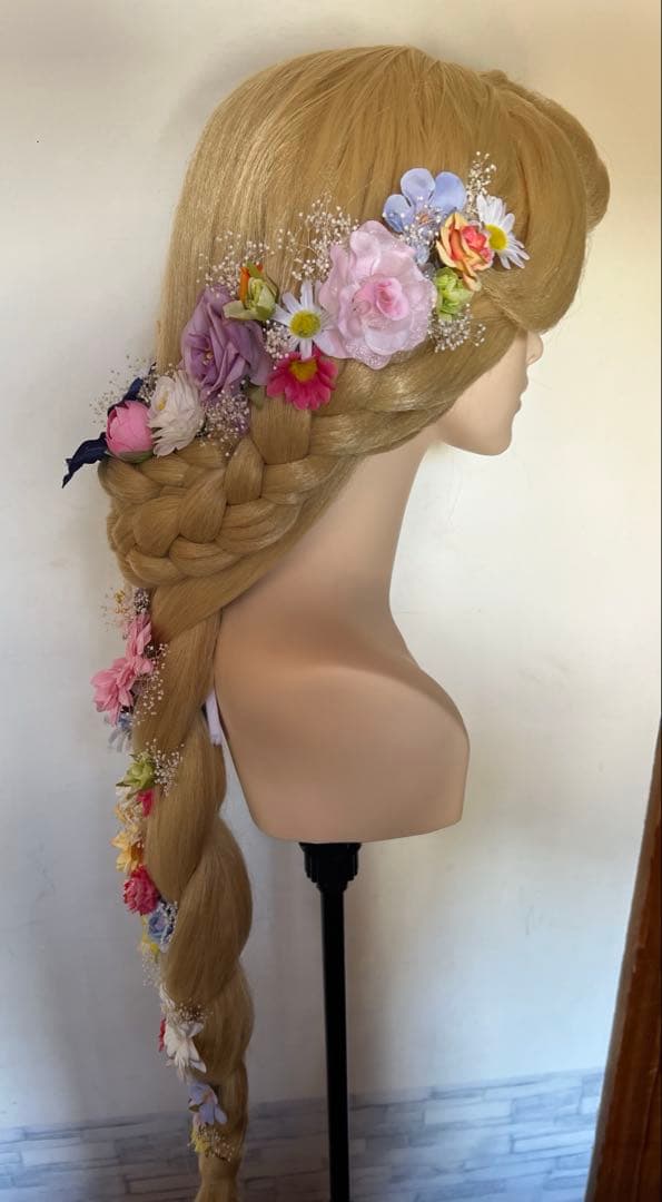 即購入⭕️ ラプンツェル グリーティング風 ウィッグ