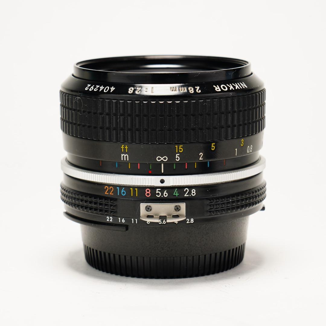 【極美品】動作◎ Nikon Ai Nikkor 28mm F2.8 292