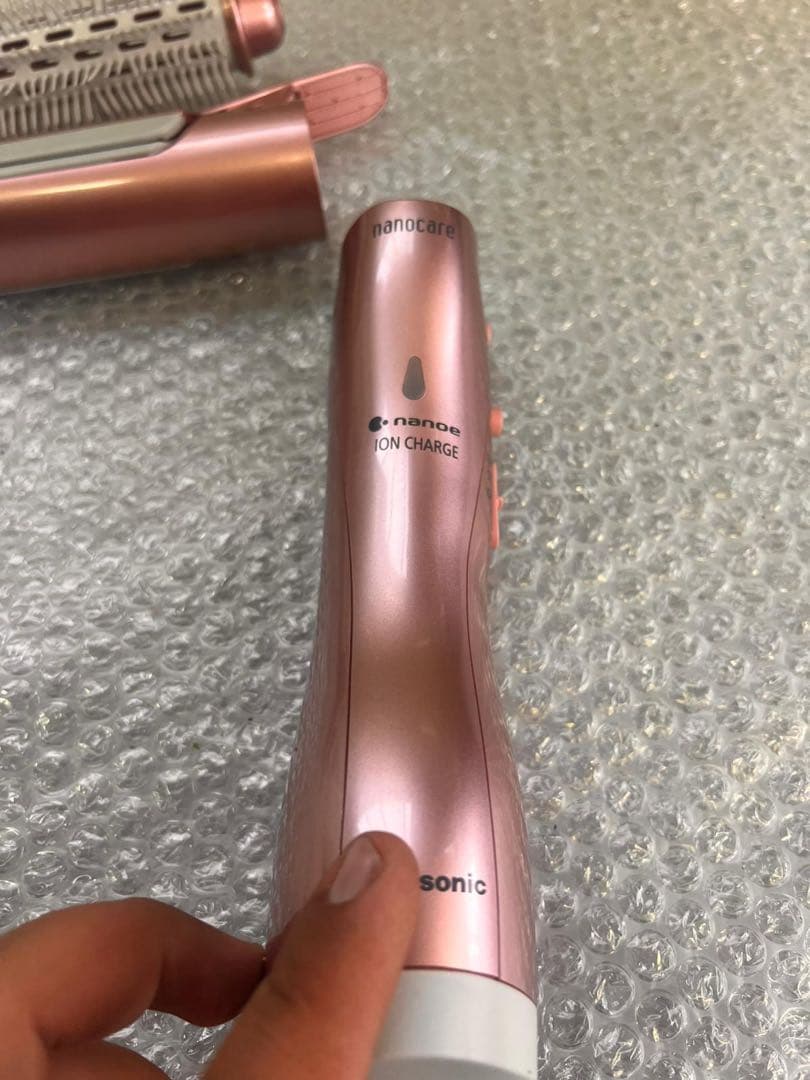 Panasonic ナノケア ヘアドライヤー ピンク EH-KN8G 動作品