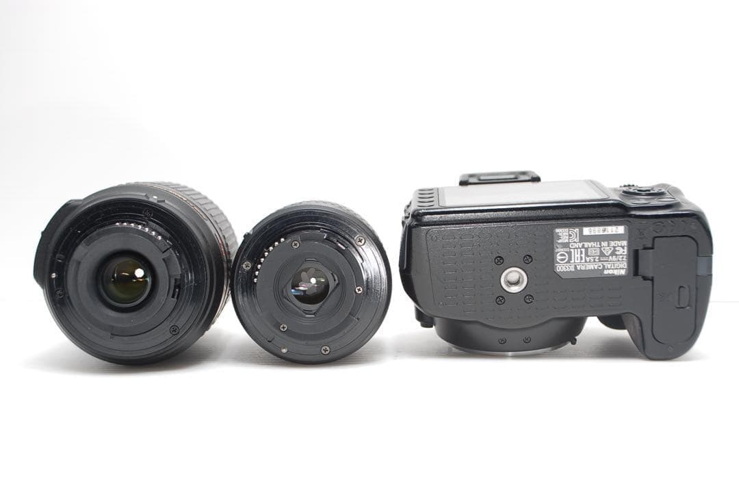 ❤️美品❤️Nikon D3300 ダブルレンズセット 付属品豊富 高画質な撮影