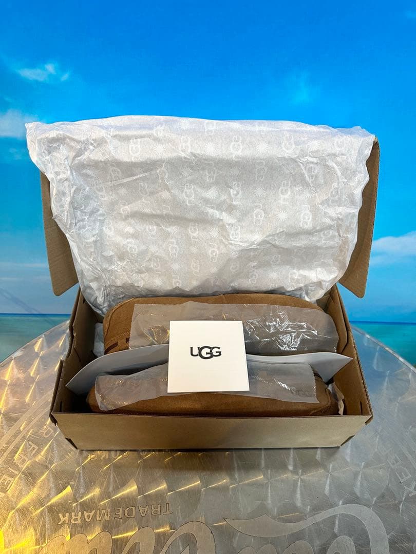 UGG ブラウン モカシン 靴 25cm
