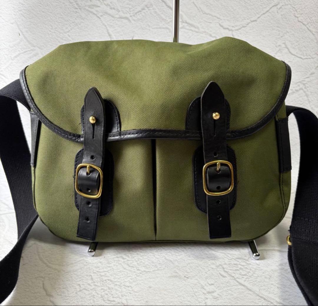 クオリティーガンスリップス オリーブグリーン キャンバス ショルダーバッグ