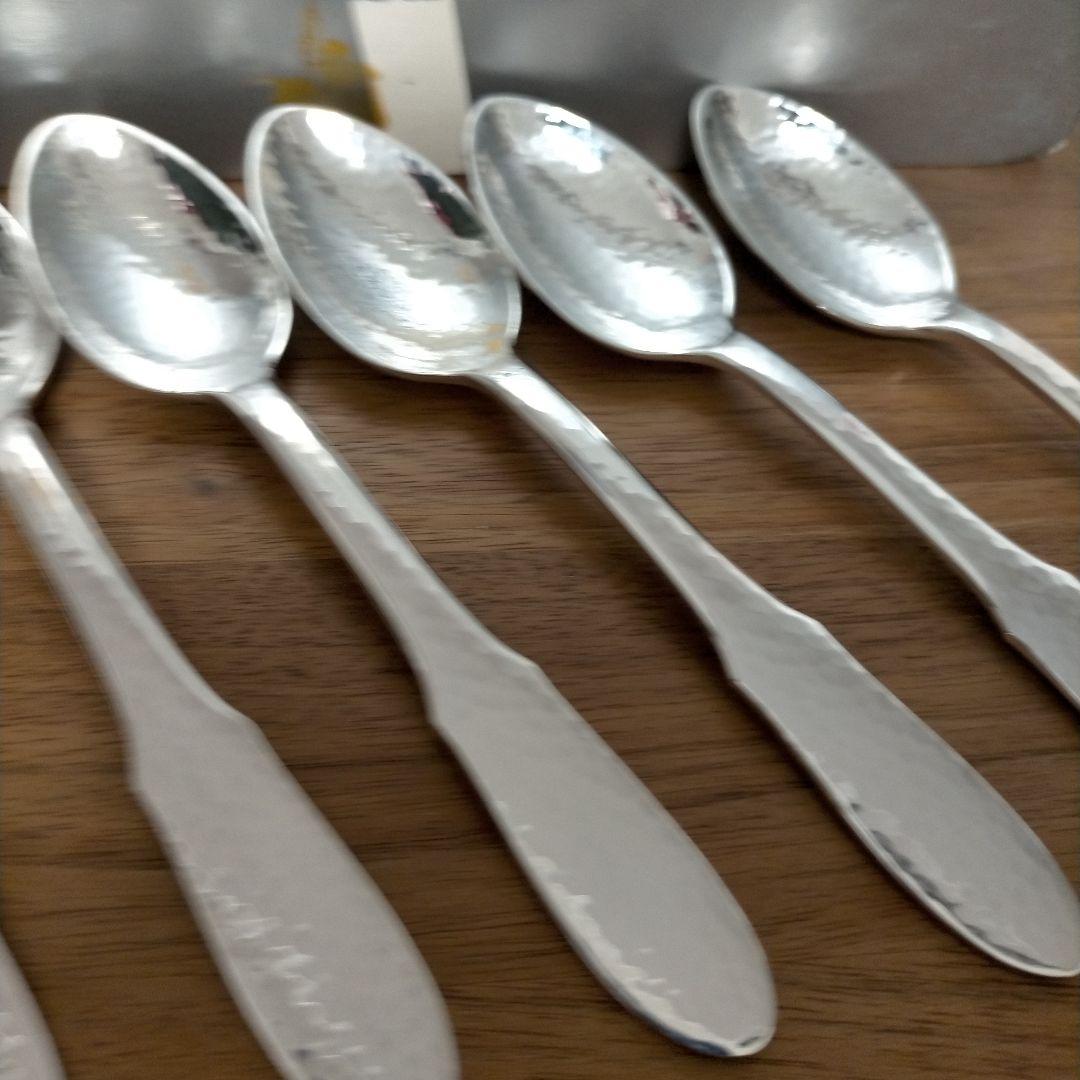 ジョージジェンセン スプーン 5本 カラトリー E.P.N.S刻印