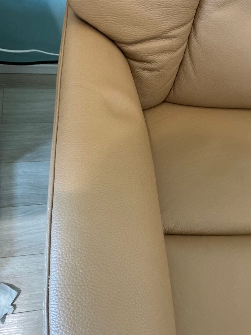 2024年購入 IDC大塚家具 電動リクライニングチェア 半革 定価16.8万円