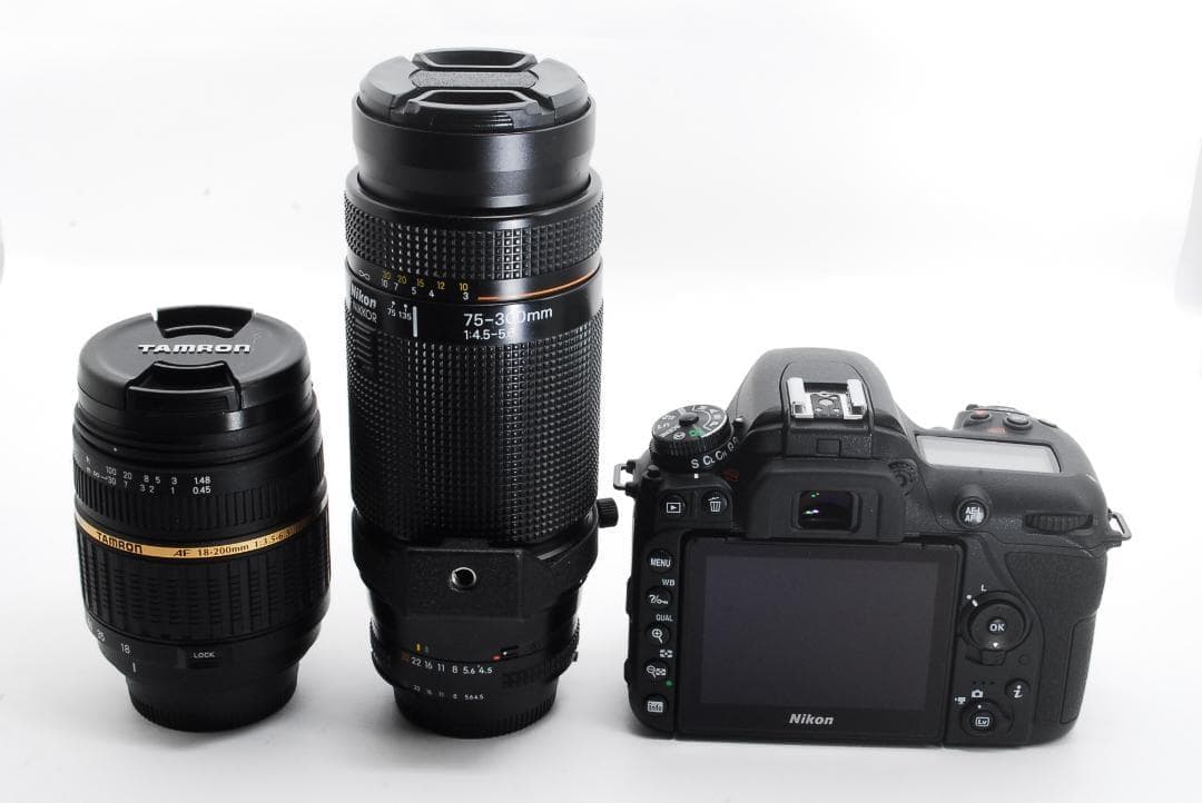 【高性能×超万能】Nikon D7500ダブルレンズセット