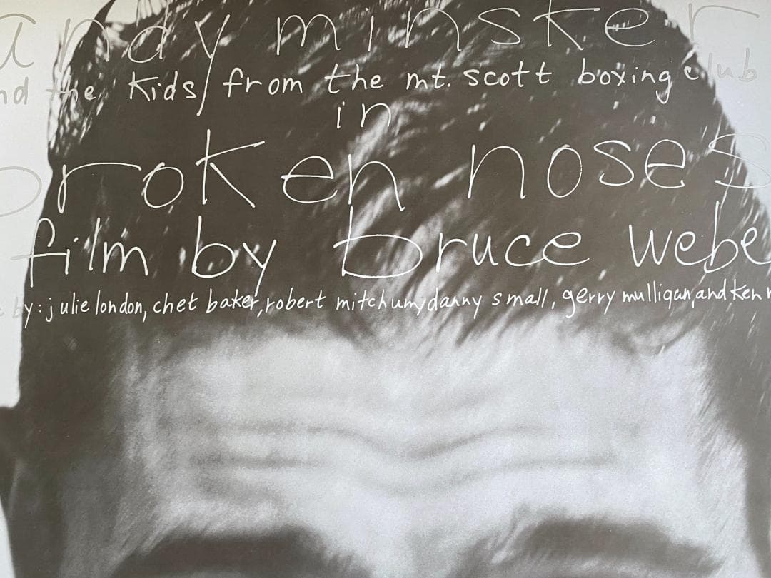 f*8様 ブルースウェバー「Broken Noses」ポスター