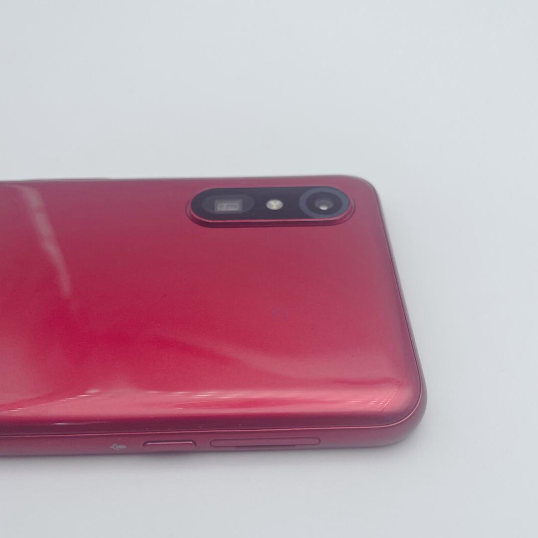 【未使用級】Y!mobile らくらくスマホA A401FC レッド