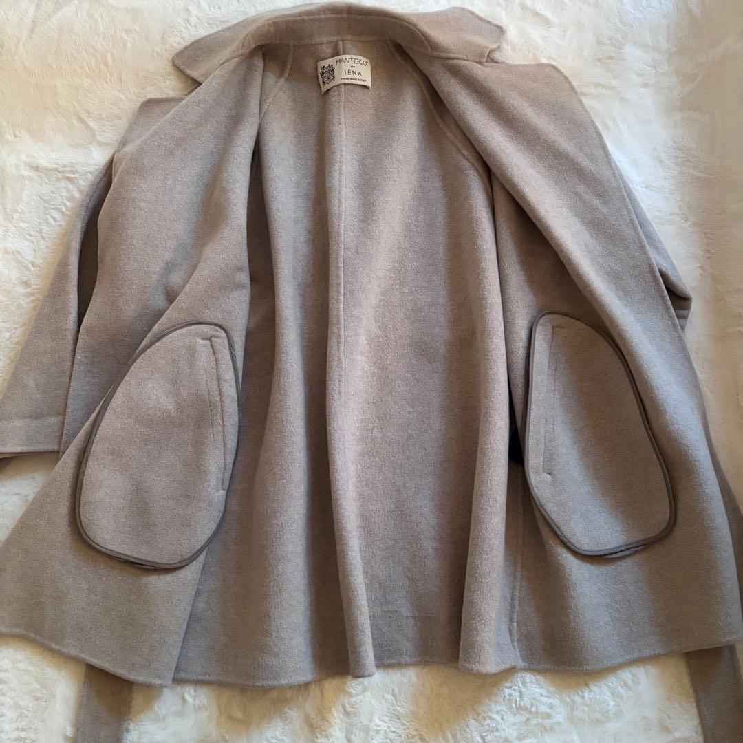 IENA イエナ　MANTECO PURE ダブルフェイス ショート コート