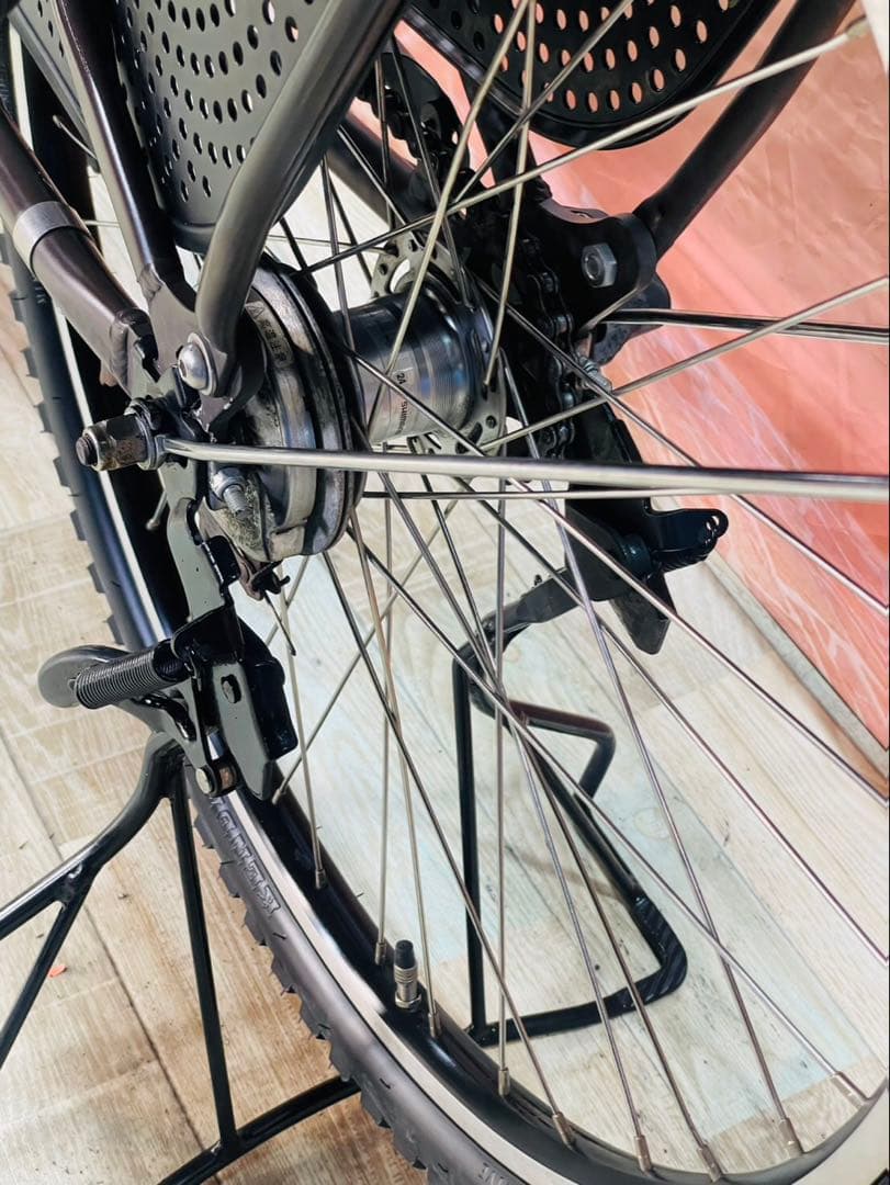 HYDEE！26インチ⭐️ハイディー！ブリヂストン子供乗せ電動自転車Y3427