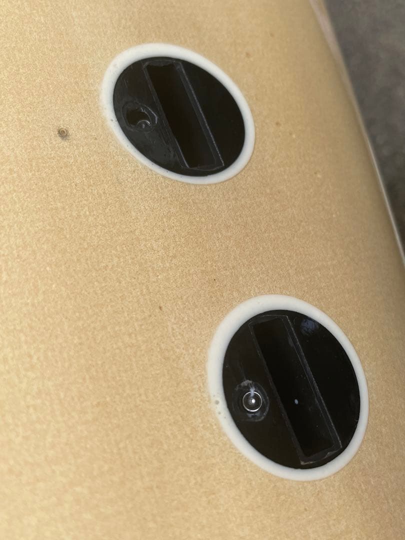 ロングボード ベージュ フィン付き　送料込み