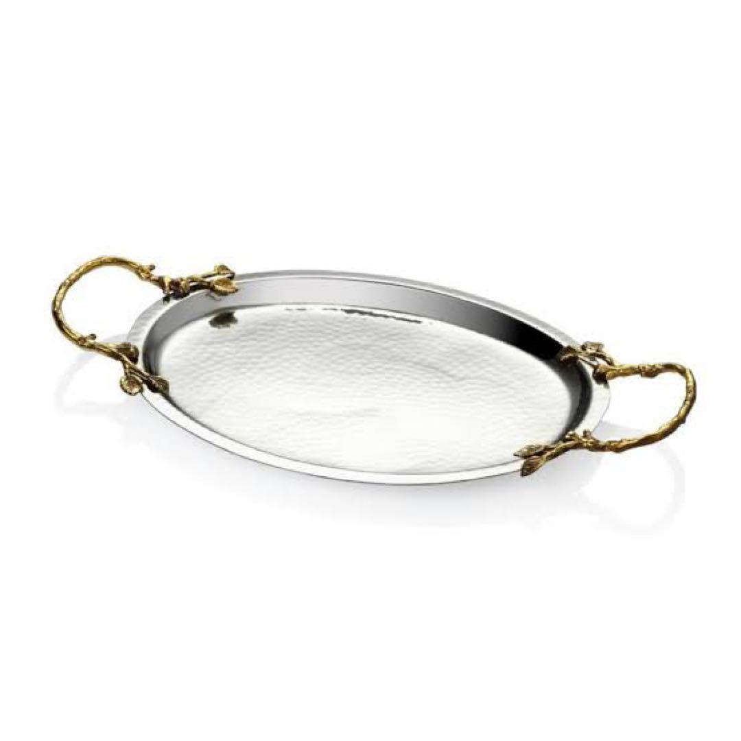 【新品未使用】Bernardo Bellini シルバー トレー お盆