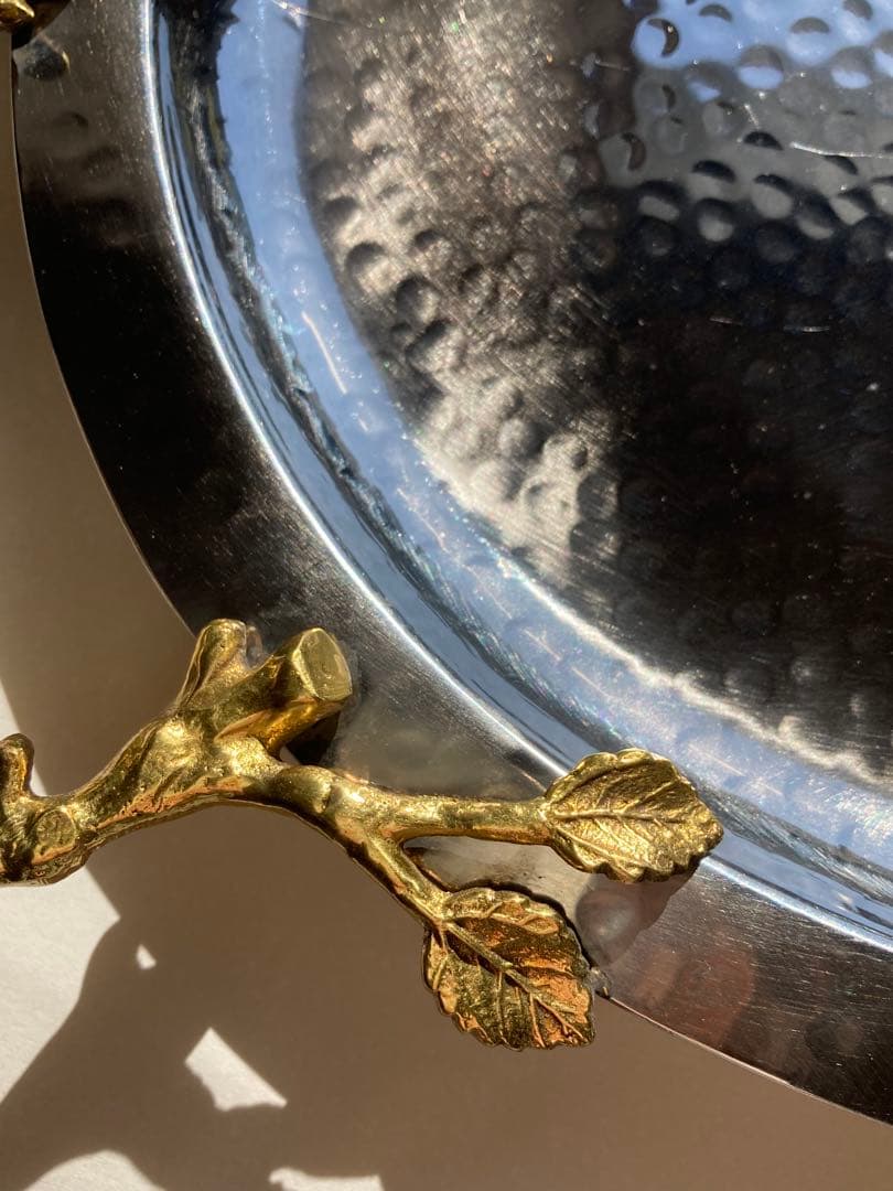 【新品未使用】Bernardo Bellini シルバー トレー お盆