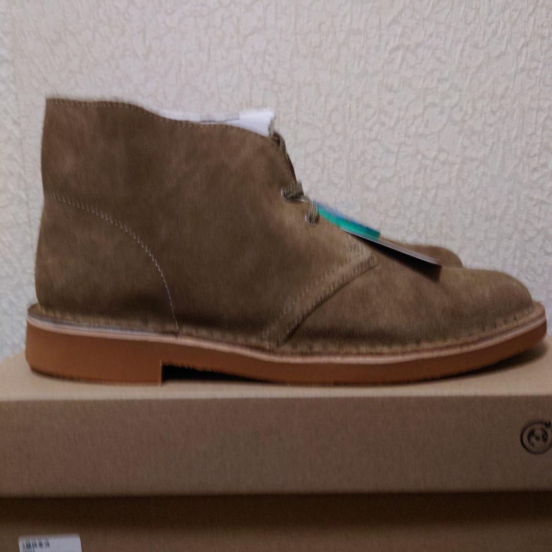 クラークス　スエード チャッカブーツ　ブッシェイカー３　27.5cm