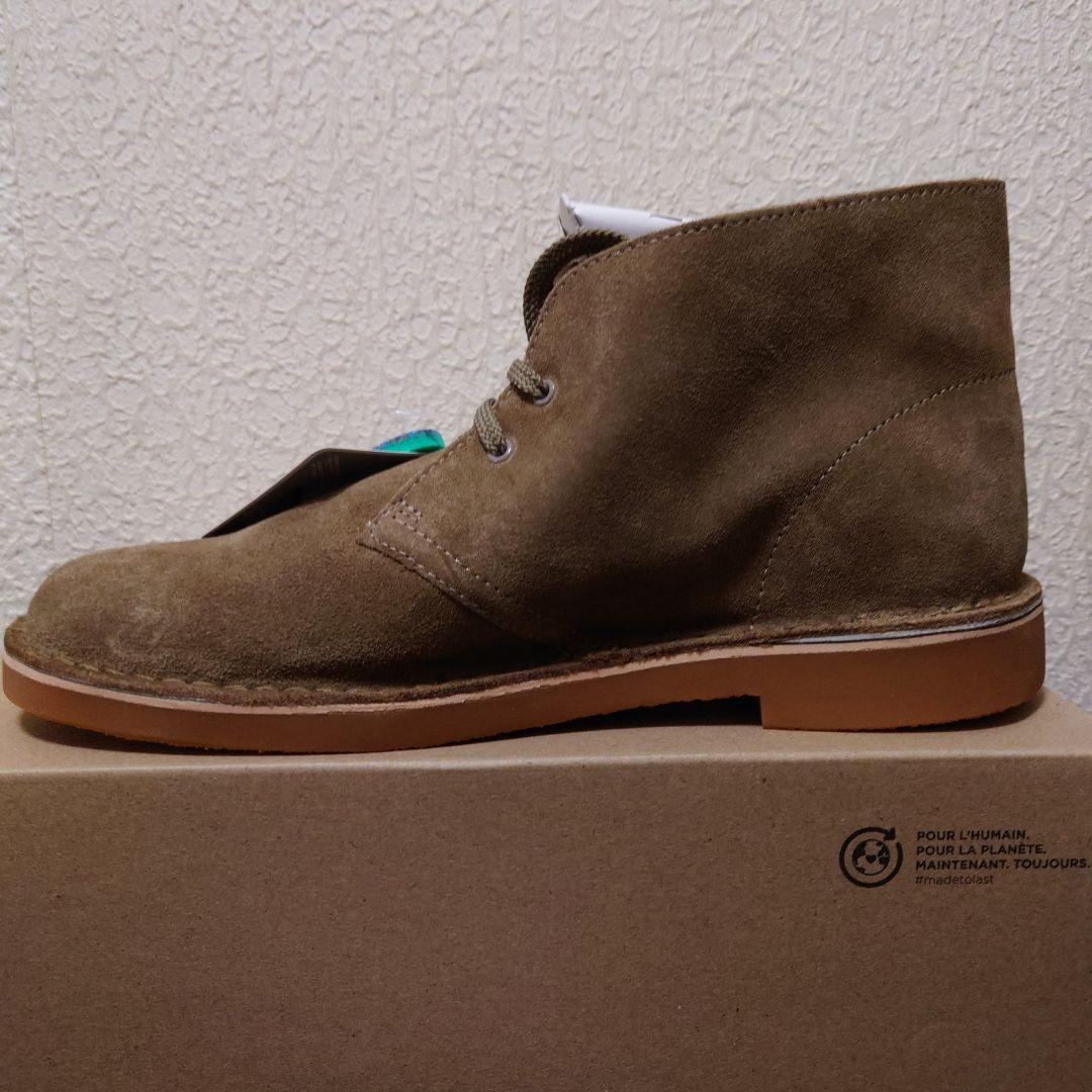 クラークス　スエード チャッカブーツ　ブッシェイカー３　27.5cm