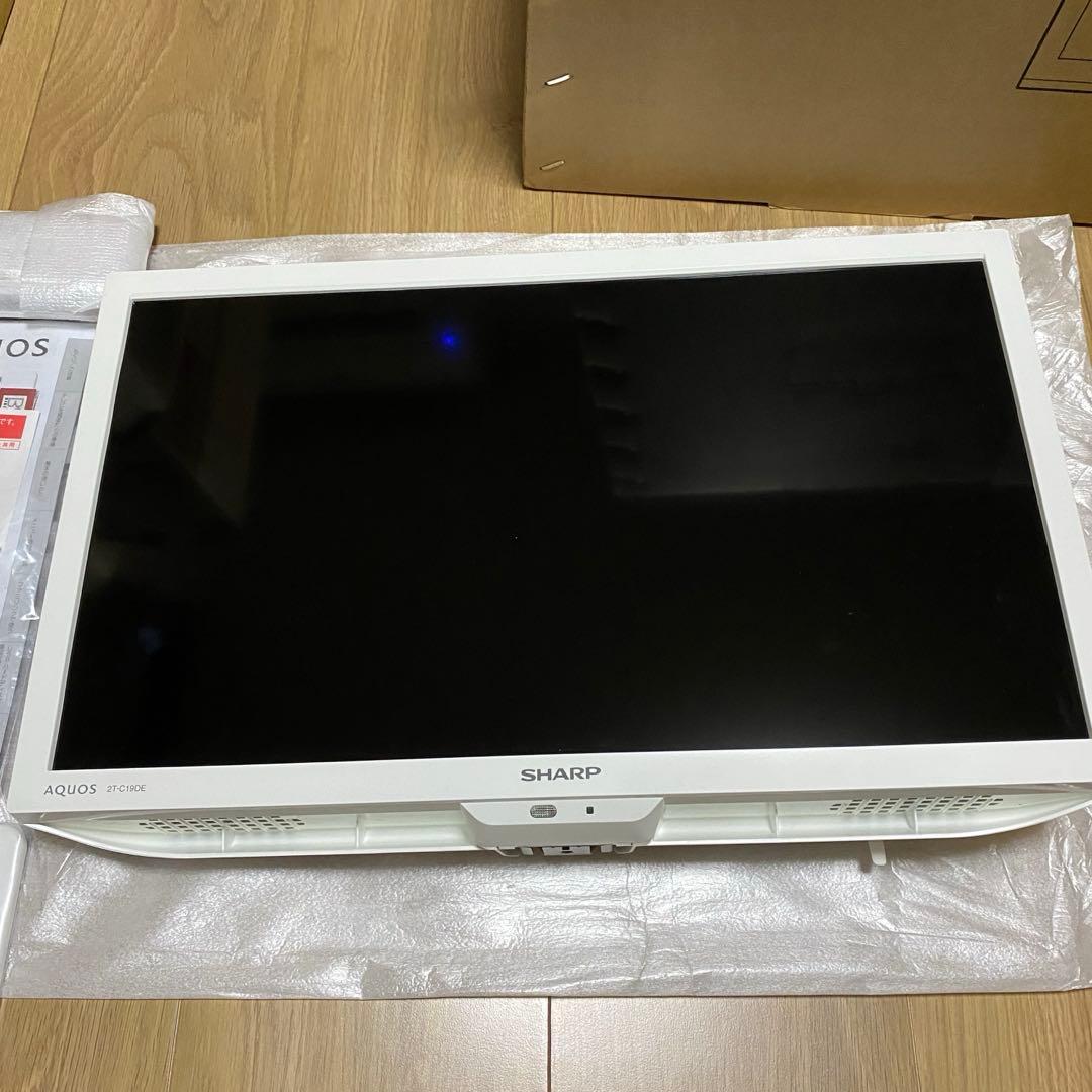 SHARP AQUOS 2T-C19DE-W 19型テレビ