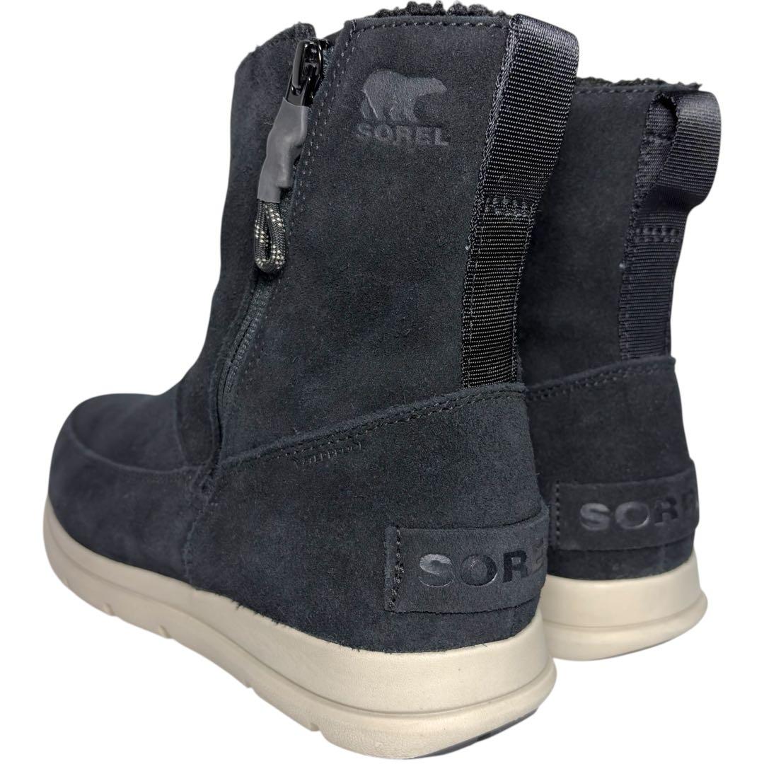 極美品 SOREL ソレル エクスプローラー サイドジップ スノーブーツ