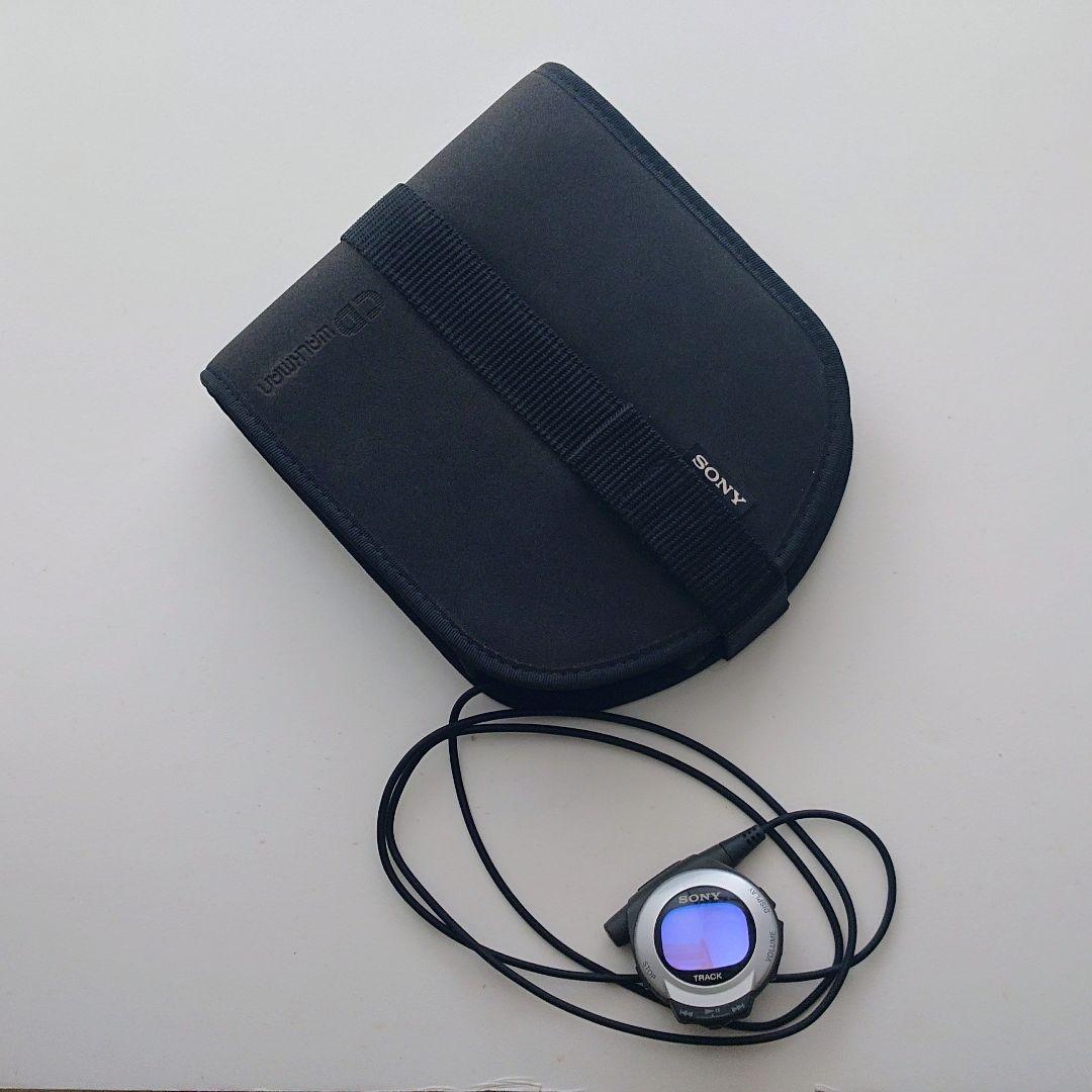 SONY CD WALKMAN D-E01 スロットイン純正リモコン カバー付き