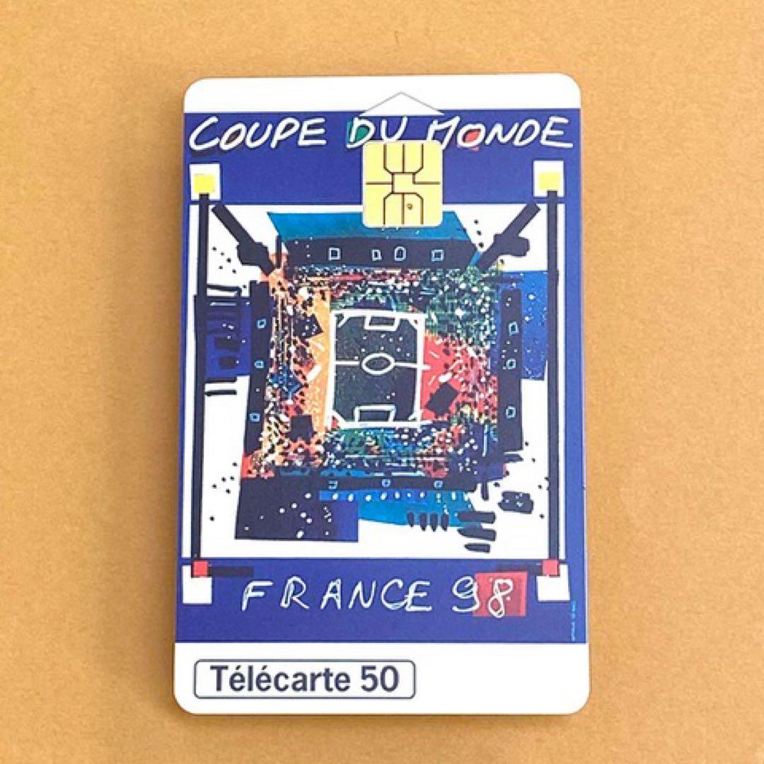 #WORLDCUP#1998#France98#フランス大会テレカ4枚セット額入
