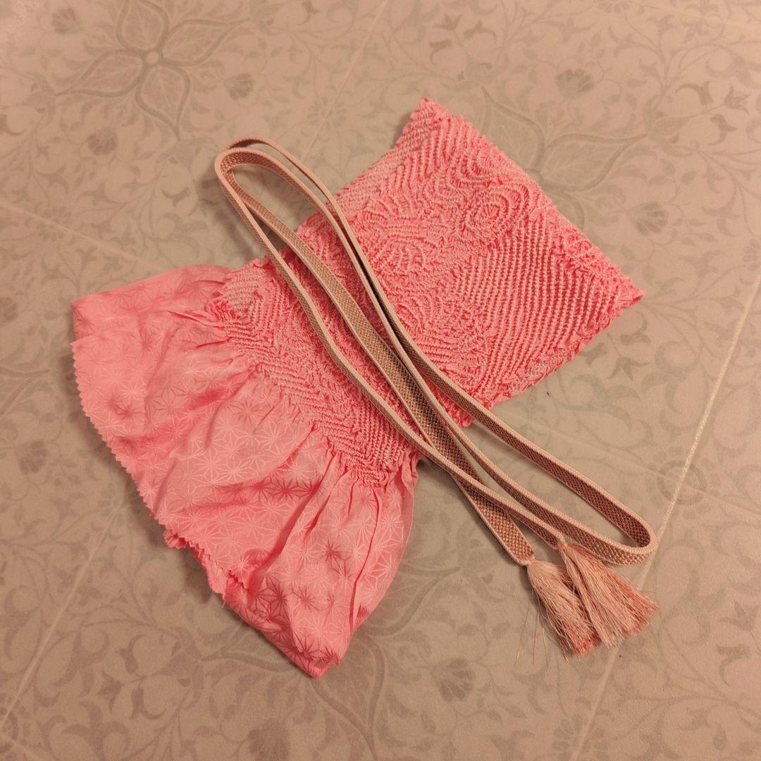 訪問着　フルセット　着物　正絹　薄紫ピンク　友禅　祝い事　優美　花　O9