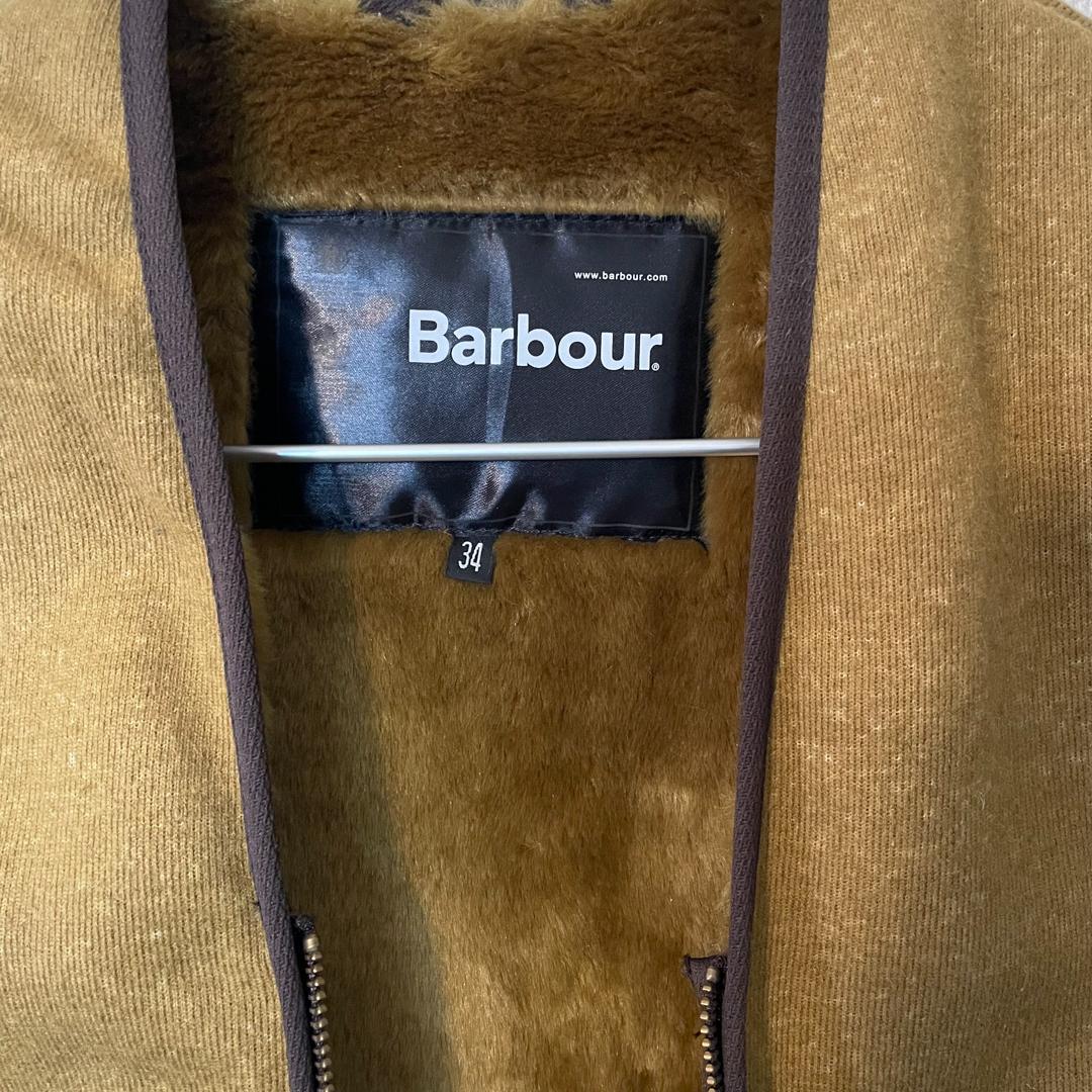 k*u様 【美品】Babour ファーライナーベスト 34