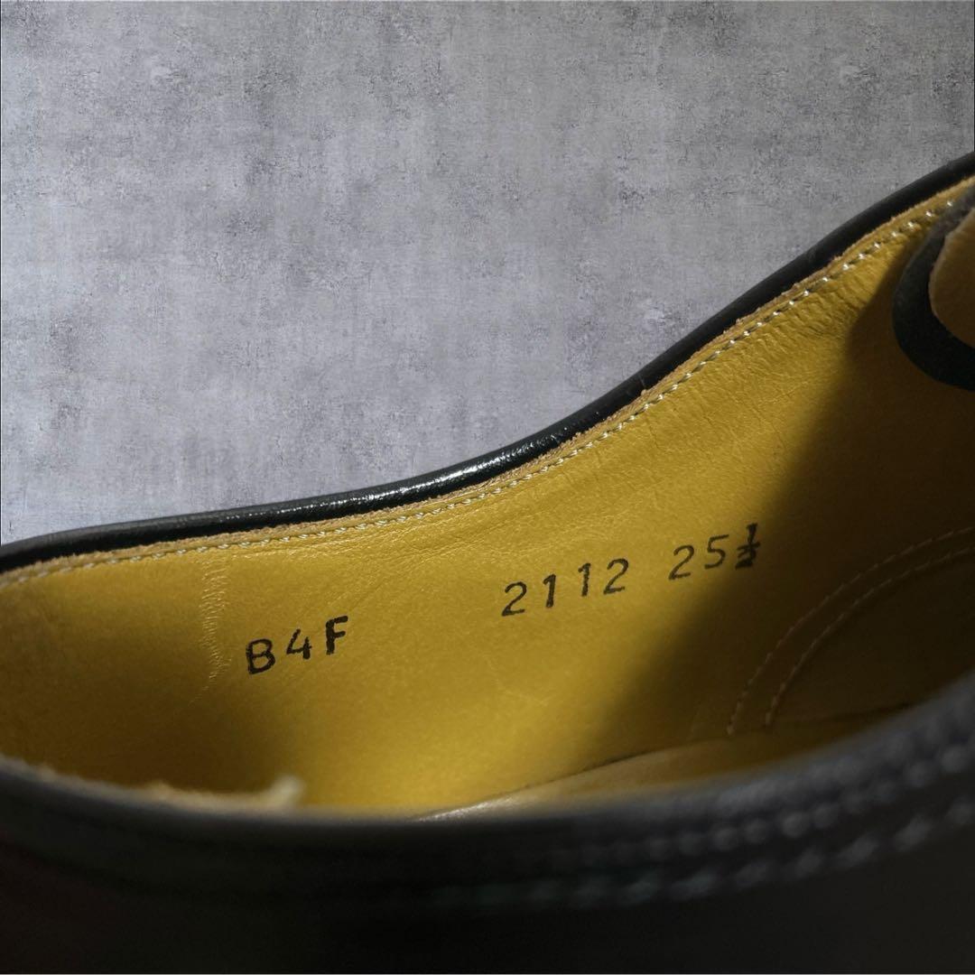 大人気✨リーガル 2112 コードバン プレーントゥ ブラック　ビジネスシューズ