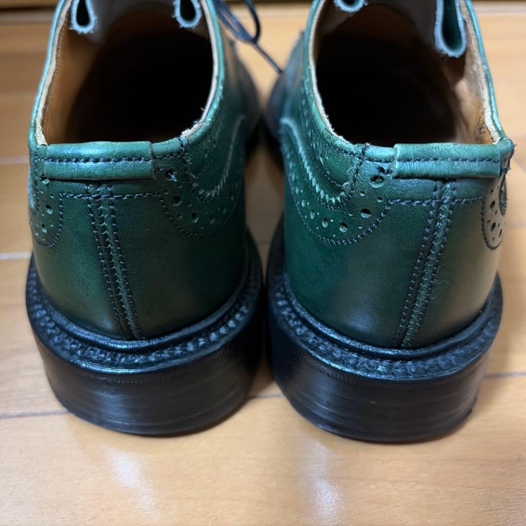 Tricker オックスフォード5659×シップスUK4グリーン