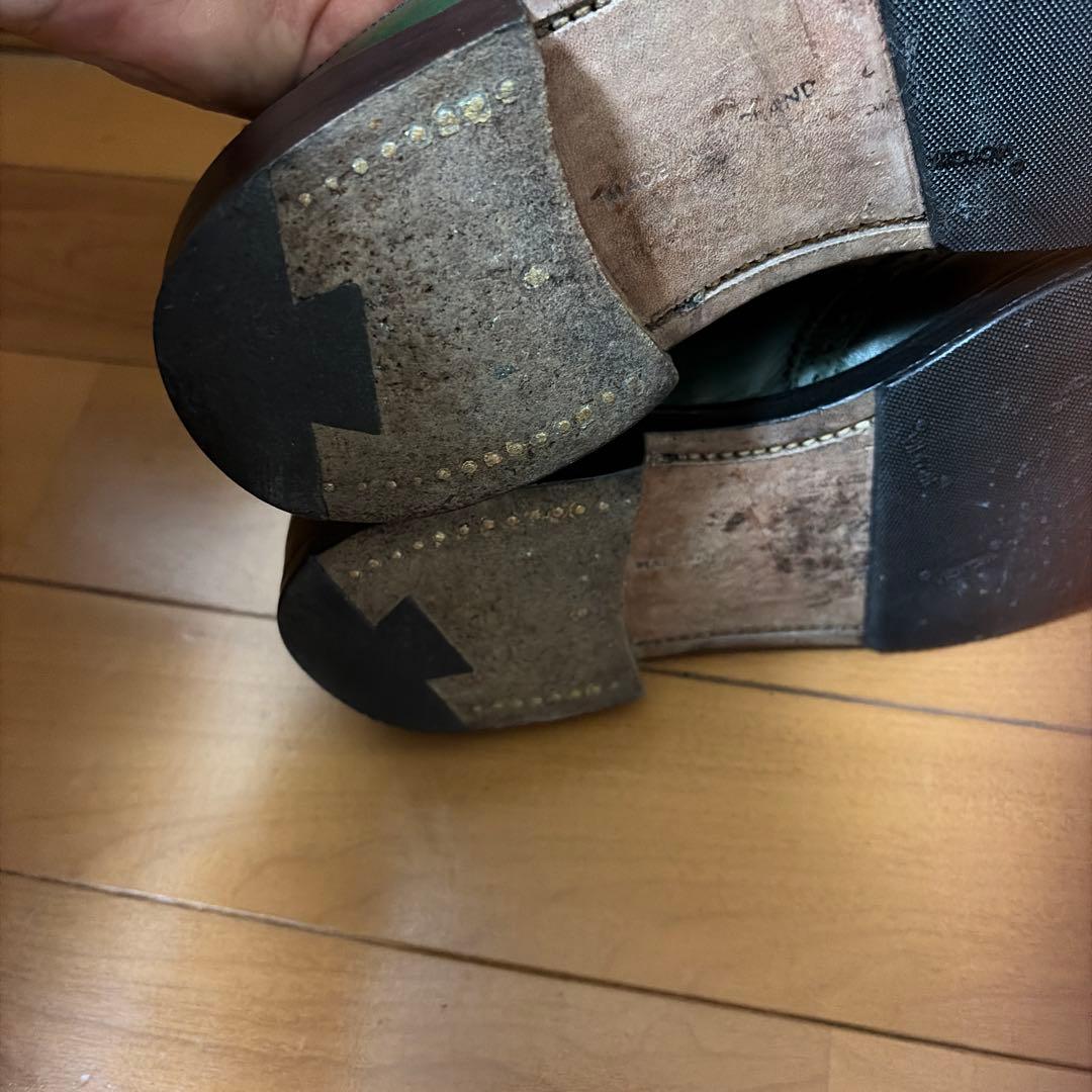 Tricker オックスフォード5659×シップスUK4グリーン