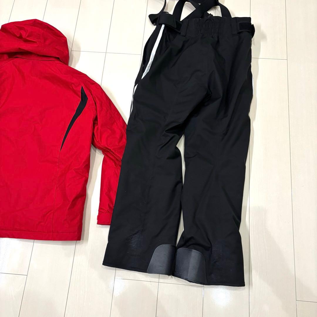 フェニックス メンズスキーウェア上下 セット L レッド×ブラック