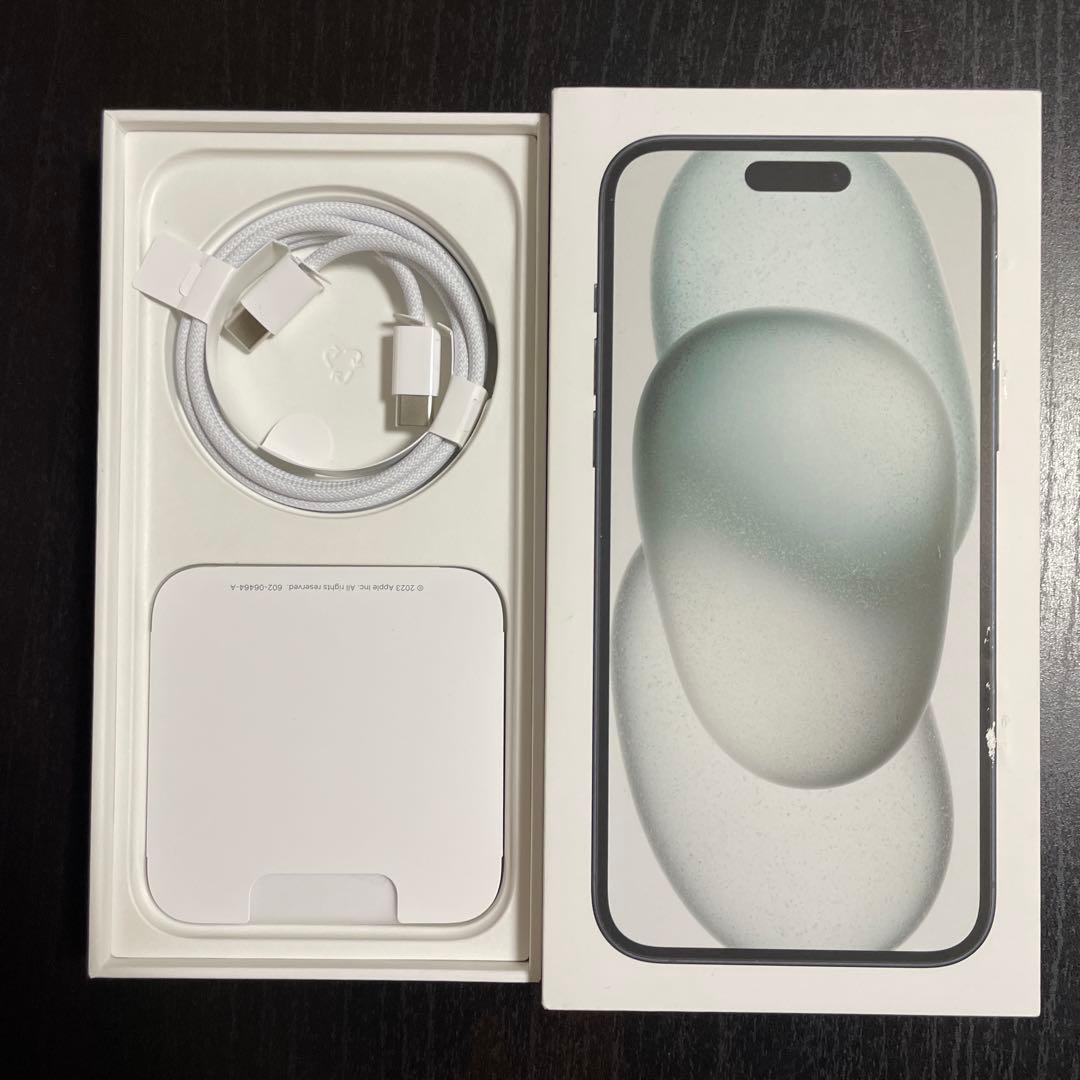 iPhone15 Plus 128GB ブラック 美品