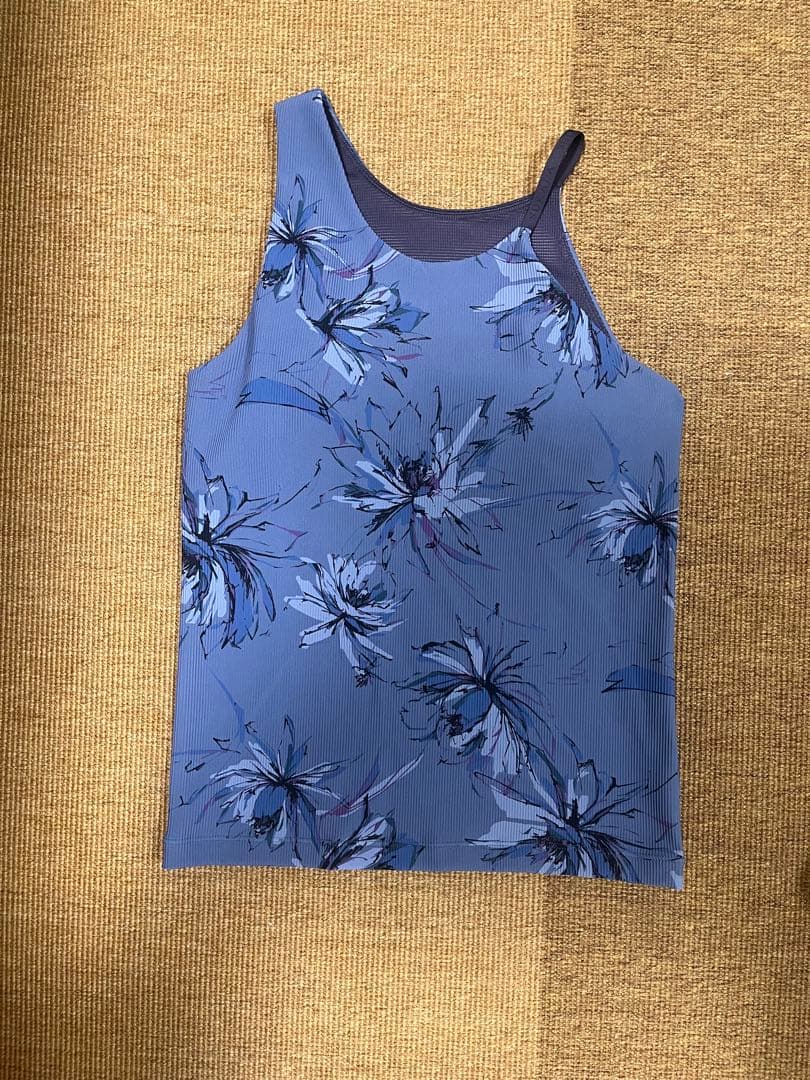 【SUKALA】リブbigフラワープリント ヨガウェア 6月新作M新品未使用