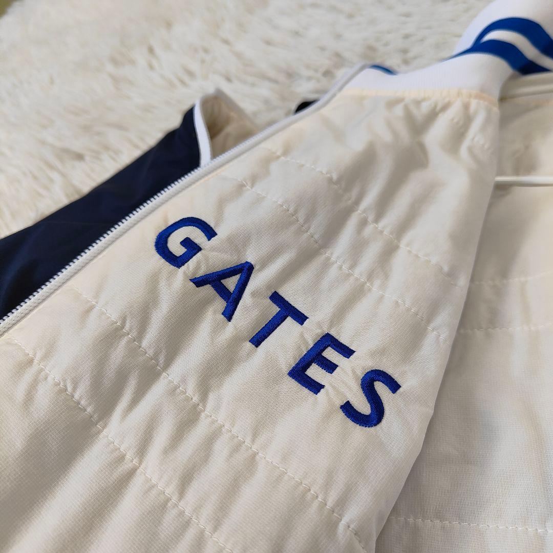 パーリーゲイツ　4way リバーシブル ブルゾンジャケット　白×紺　ベスト　M