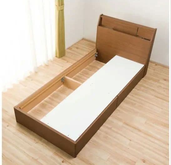 ニトリ ブラウン ベットフレーム クイーンサイズ