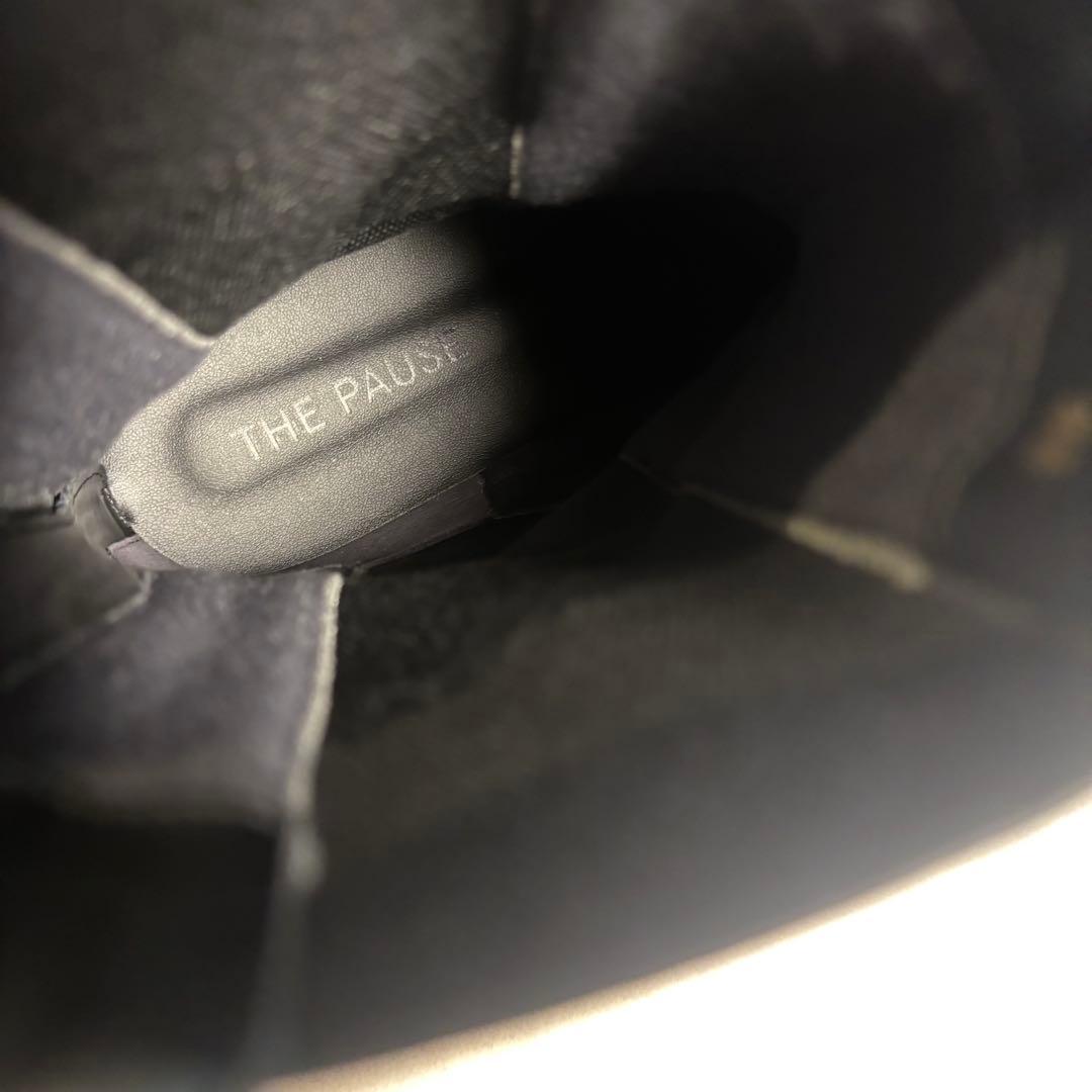 未使用級 Whim Gazette THE PAUSE レザーサイドゴアブーツ