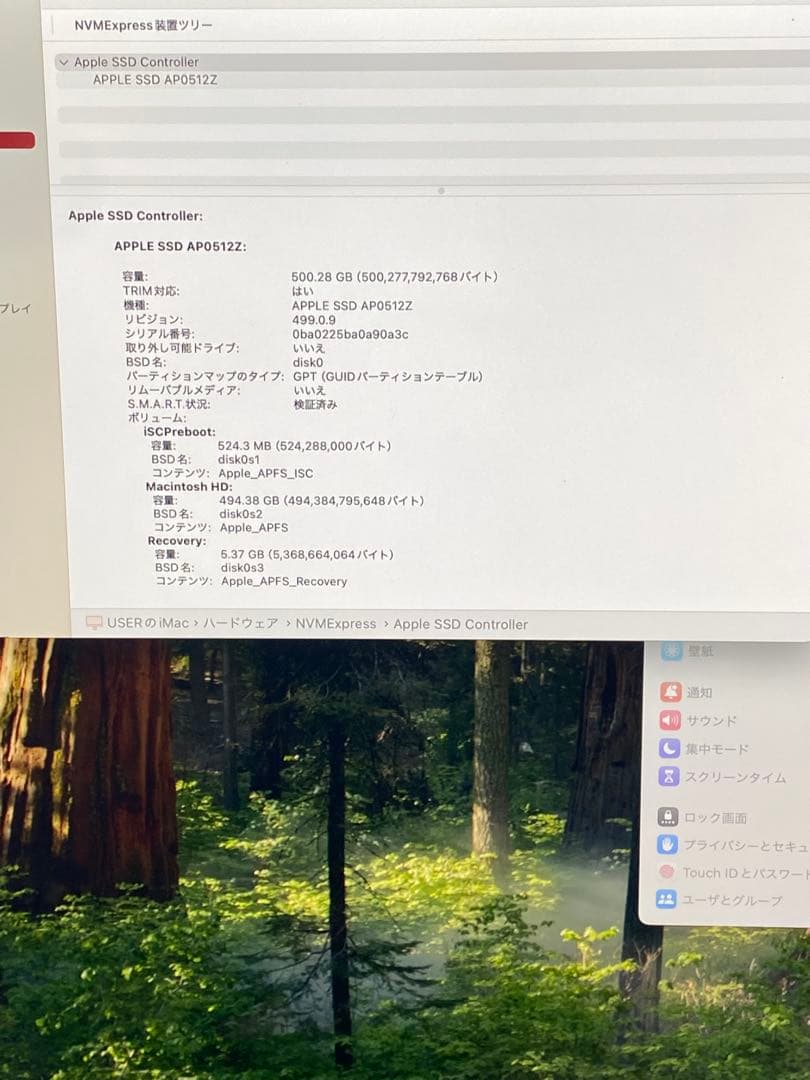 Macデスクトップ Apple iMac 21 M3 4.5k 8GB 512GB 1GB 2023