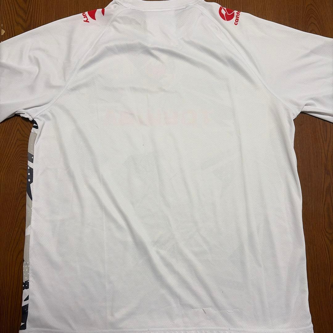 TOSHIBA 幾何学模様 ウォームアップウェア 3L