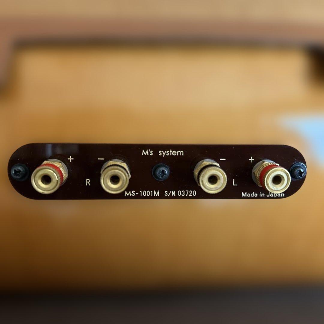 エムズシステム スピーカー 波動スピーカー MS1001-M