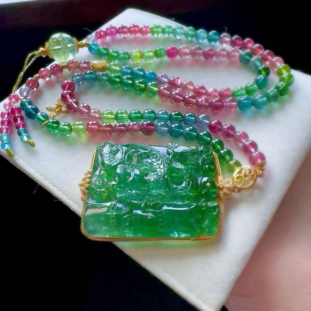 ⭐︎【極上品】タイチンクオーツ 置物 55mm 240.1g