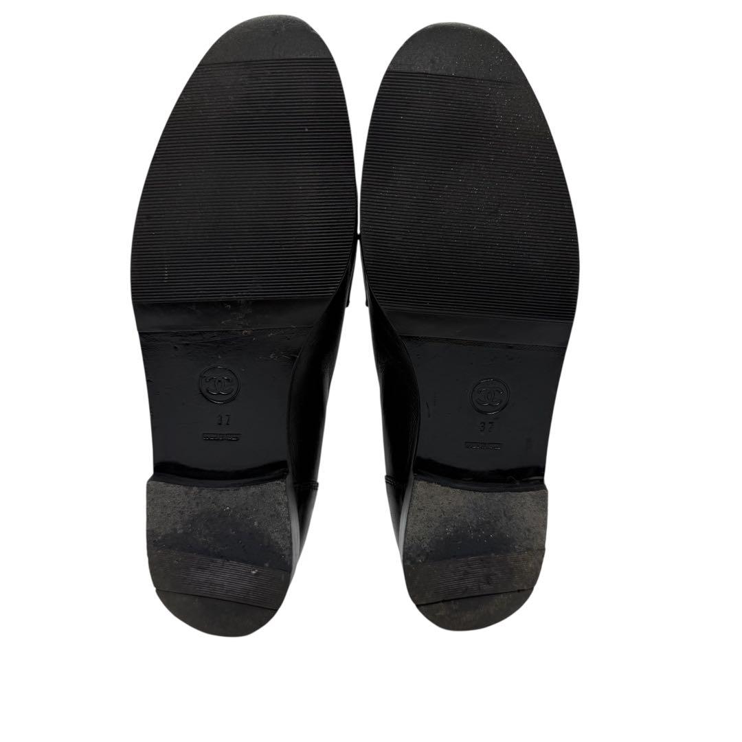 美品　CHANEL ターンロック　ローファー