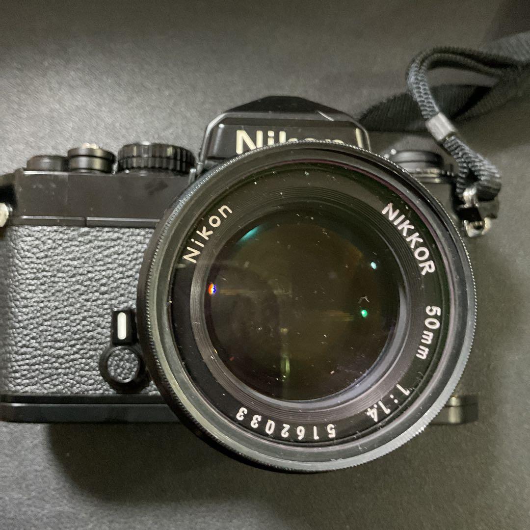 フィルムカメラ E598 Nikon FE Nikkor 50mm f/1.4