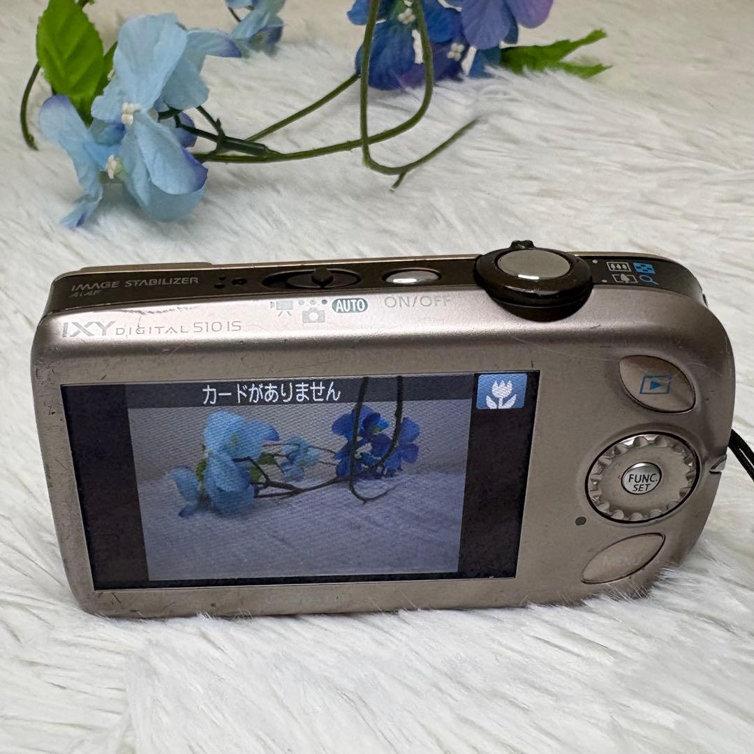 Canon IXY 510IS PC1356 充電器　箱 コンデジ　動作品