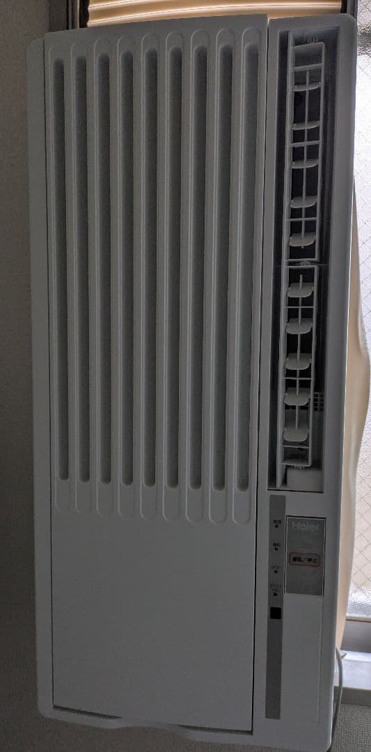 ハイアール　ルームエアコン　窓エアコン 2022年製 JA-16w
