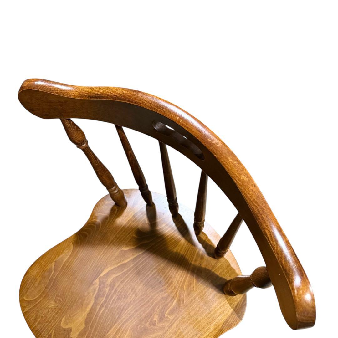 HR913 柏木工　ウィンザーチェア　ダイニングチェア　スピンドルバック