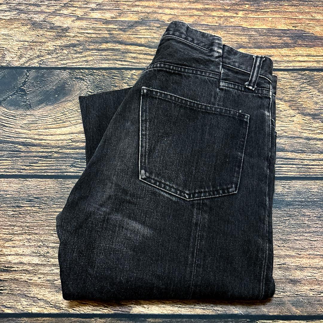 パンツ UNUSED / rebuild black denim pants