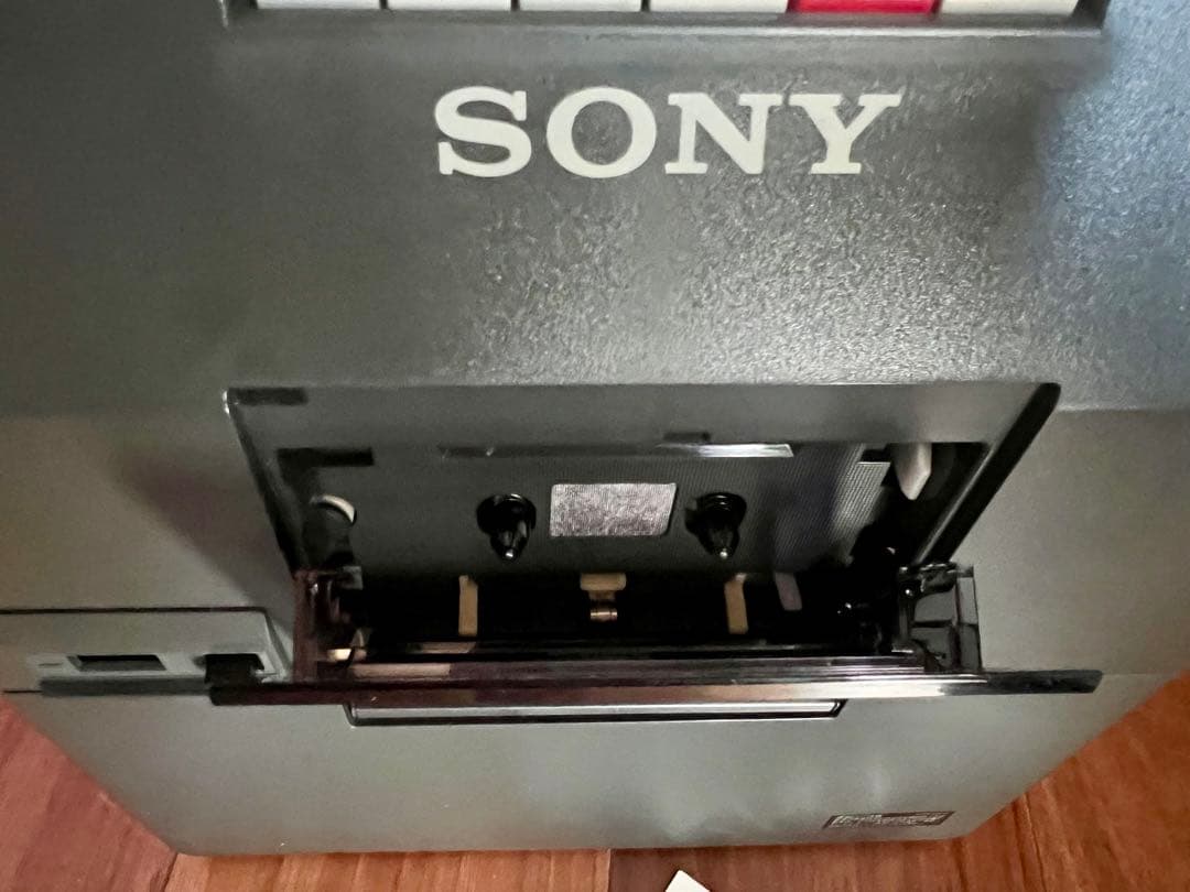 SONY カセットテープレコーダー TCM-1390 録音再生機　拡声機能