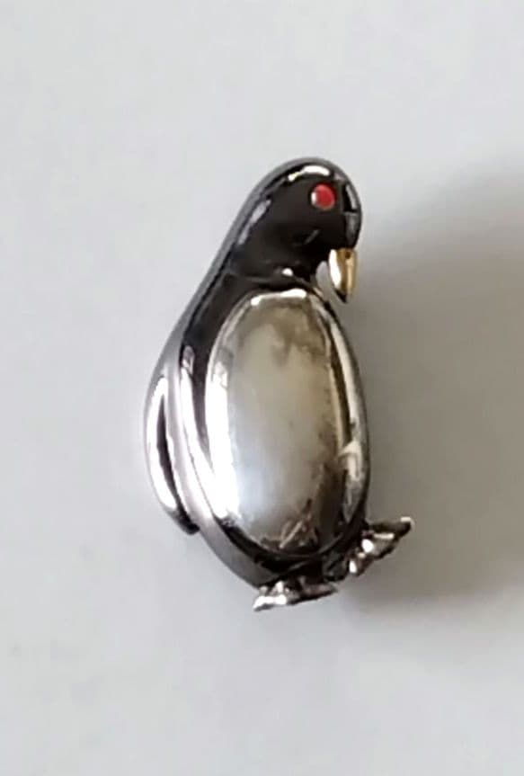 TIFFANY　ティファニー　ペンギンモチーフ　ブローチ　ヴィンテージ