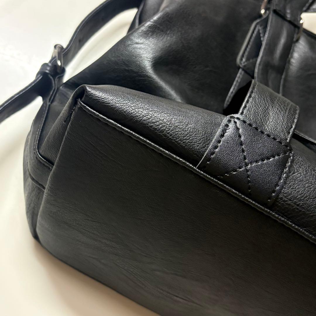 MUCENT プライムリンクルレザートートバッグ