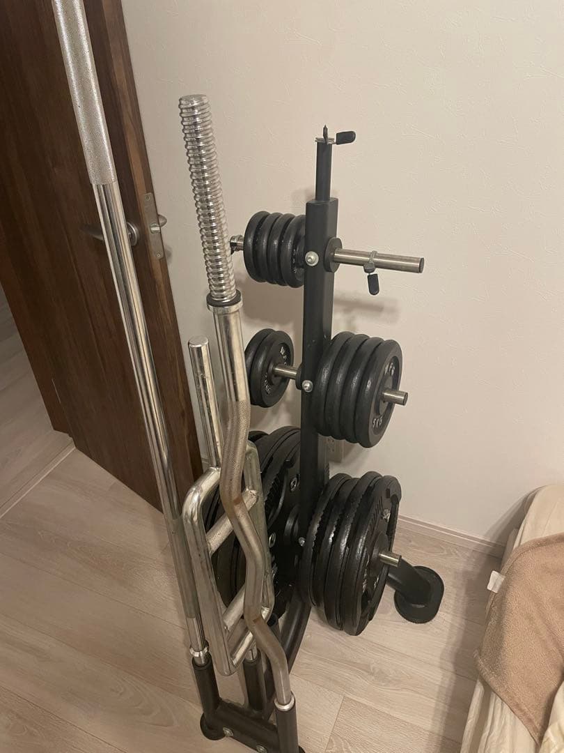 パワーラック・トレーニングベンチ・バーベルセット